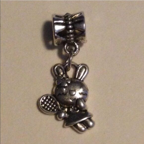 Bunny Playing Tennis - Picture 2 of 4